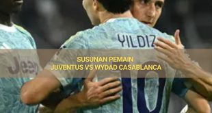 Susunan Pemain Juventus vs Wydad Casablanca