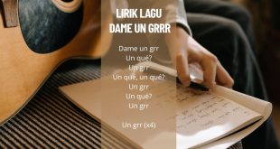 lirik lagu dame un grrr