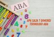 Apa saja 7 dimensi teknologi ABA
